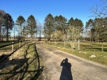 Hofzufahrt Resthof mit Weideland - ideal f�r Pferdehalter!