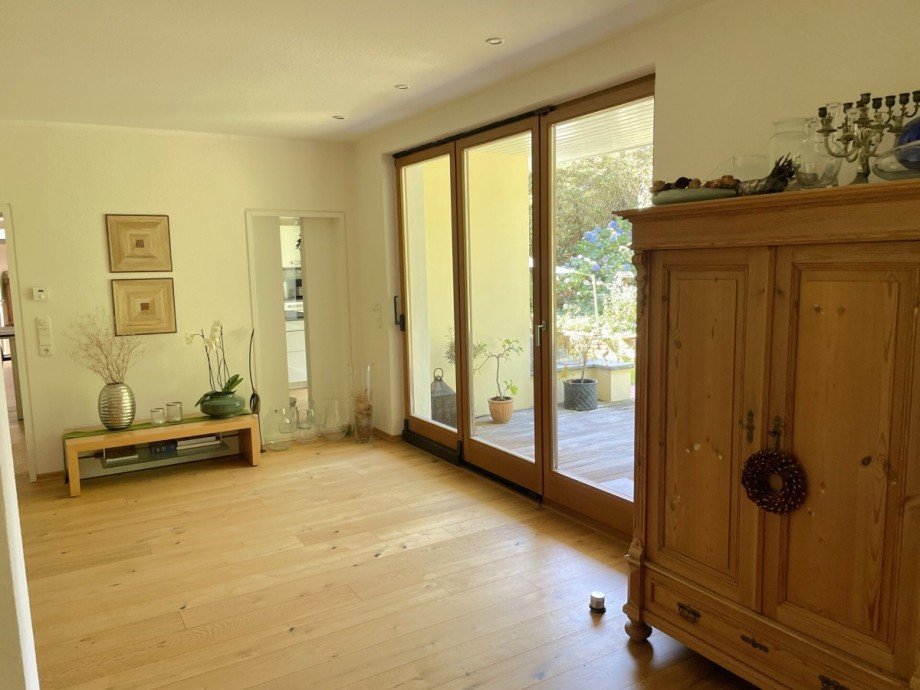 Zugang zur S�dterrasse Einfamilienhaus Westerstede