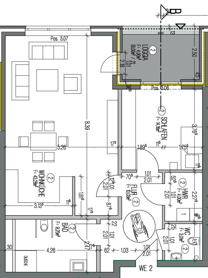 Grundriss Wohnung Westerstede