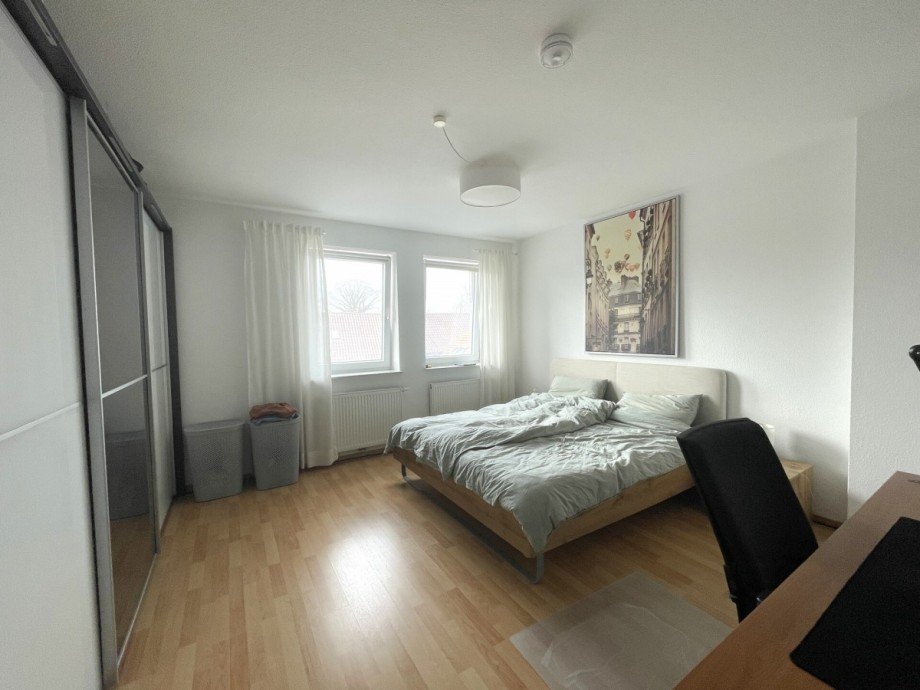 Schlafzimmer Dachgeschosswohnung Westerstede