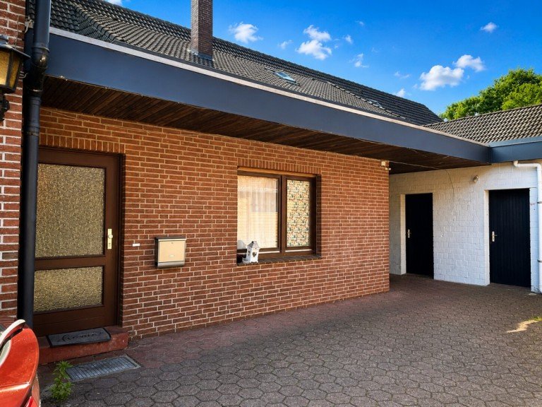 Au�enansicht Wiefelstede Erdgeschosswohnung Klein, aber fein - 1-Zimmer-Wohnung in zentraler Lage von Wiefelstede!