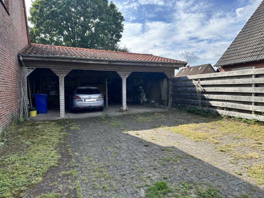 Doppelcarport Einfamilienhaus Wiefelstede / Gristede