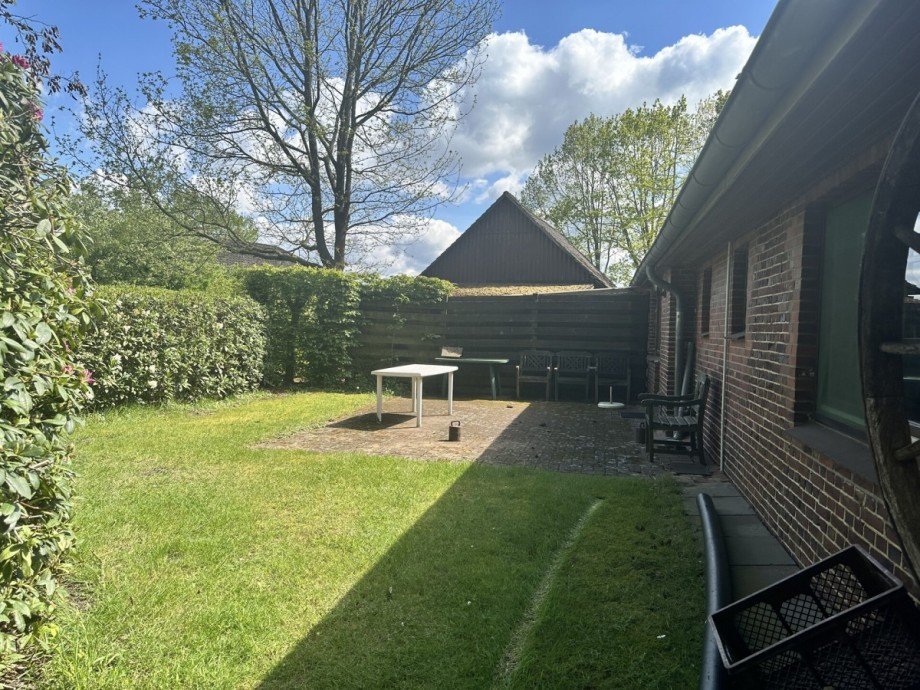 Terrasse WE2 Bauernhaus Wiefelstede