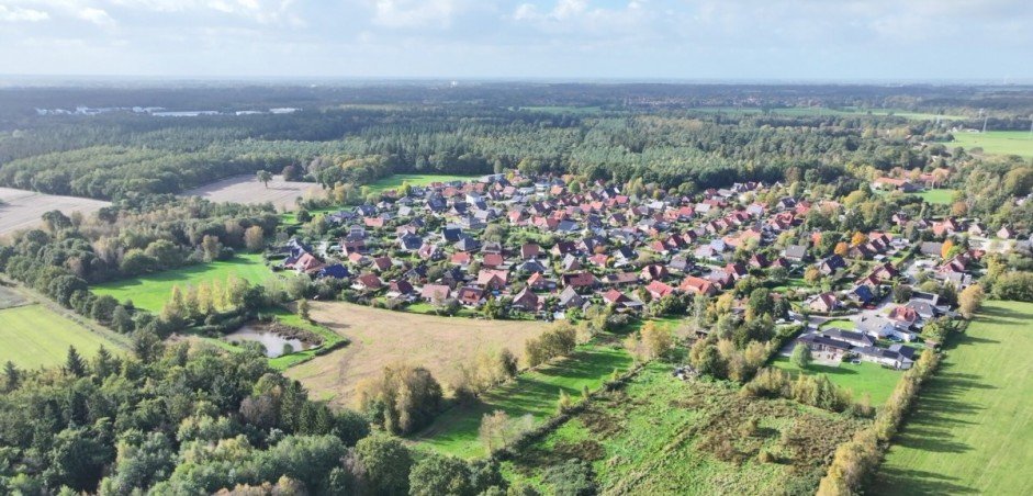 Drohnenansicht V Einfamilienhaus Varel