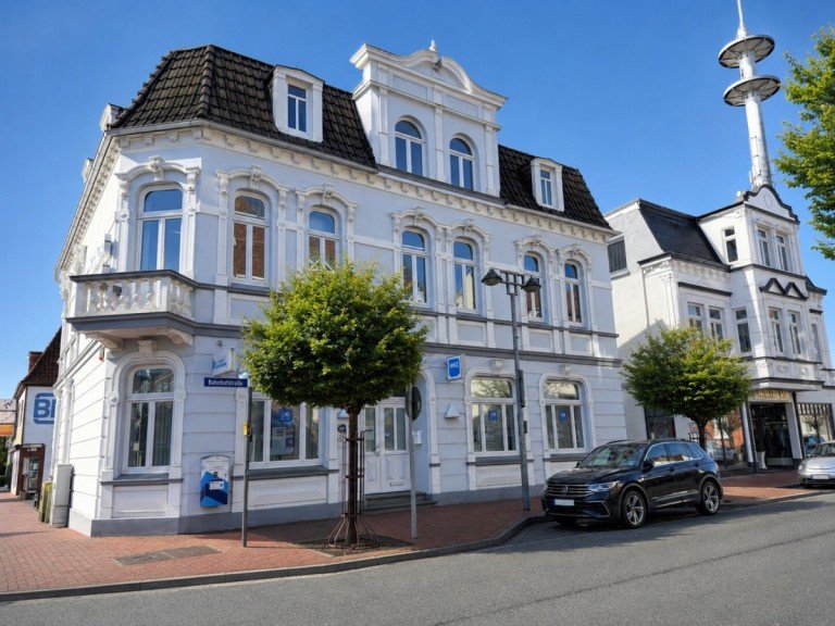 Au�enansicht Nordenham Wohn- / Gesch�ftshaus Mit Stil & Geschichte: Charaktervolle Altbauvilla in zentraler Lage von Nordenham!