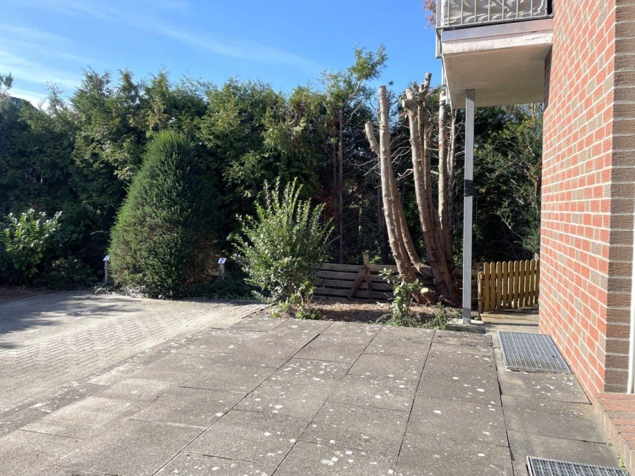 Terrasse Erdgeschosswohnung Westerstede