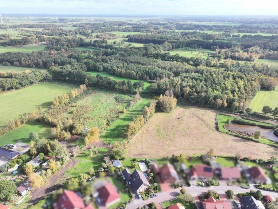 Drohnenansicht III Einfamilienhaus Varel