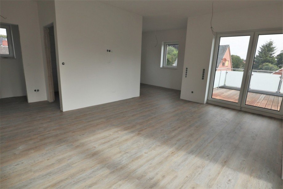 Wohnzimmer Obergeschoss links Mehrfamilienhaus Westerstede