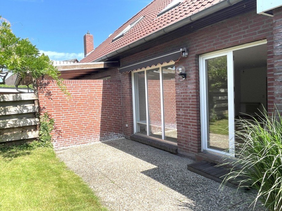 Terrasse Doppelhaush�lfte Westerstede