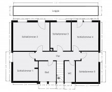 Obergeschoss Ein wahres Raumwunder: Gro�z�giges Einfamilienhaus mit 8 Zimmern in Bad Zwischenahn!