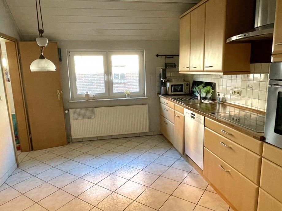 K�che mit EBK Wohnung 2 Zweifamilienhaus Westerstede