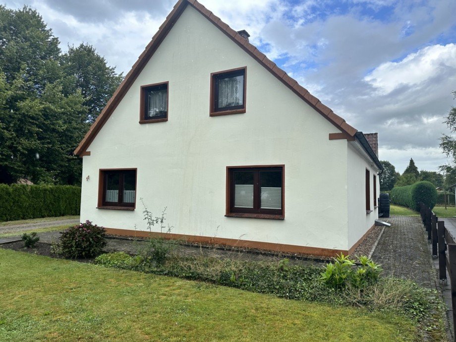 Aus der N�he. Einfamilienhaus Rastede-Nethen