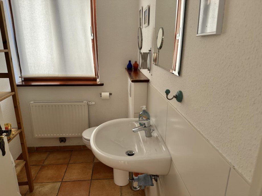 G�ste-WC im Erdgeschoss Doppelhaush�lfte Oldenburg