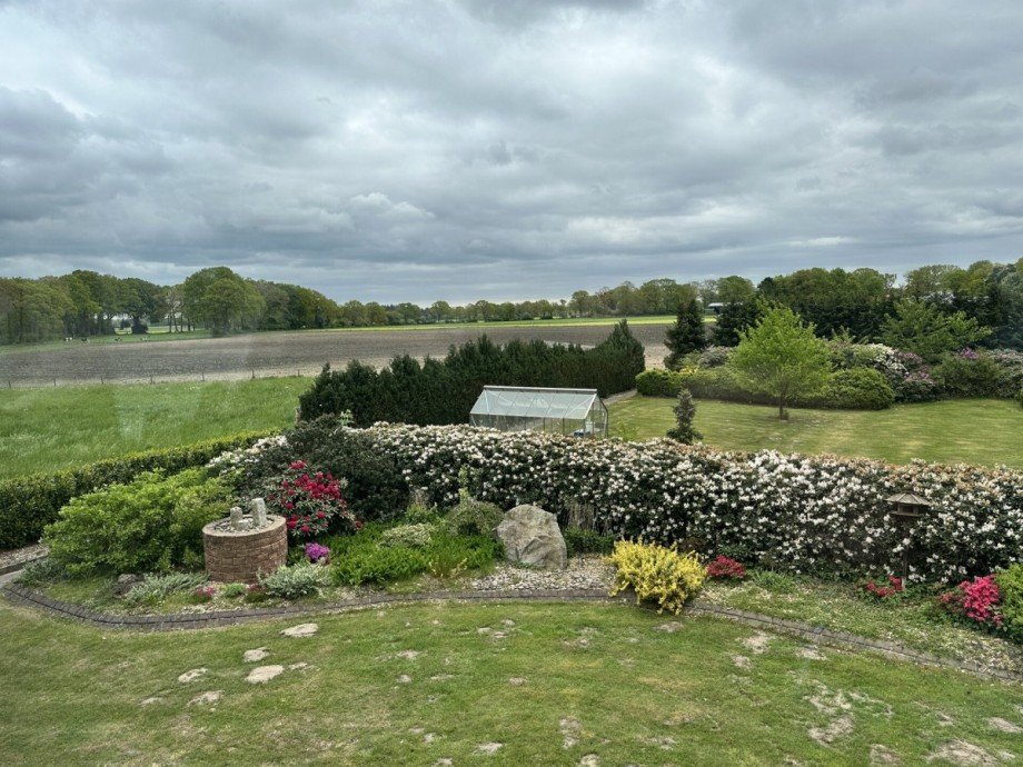 Blick in die Landschaft Resthof Wiefelstede / Wemkendorf