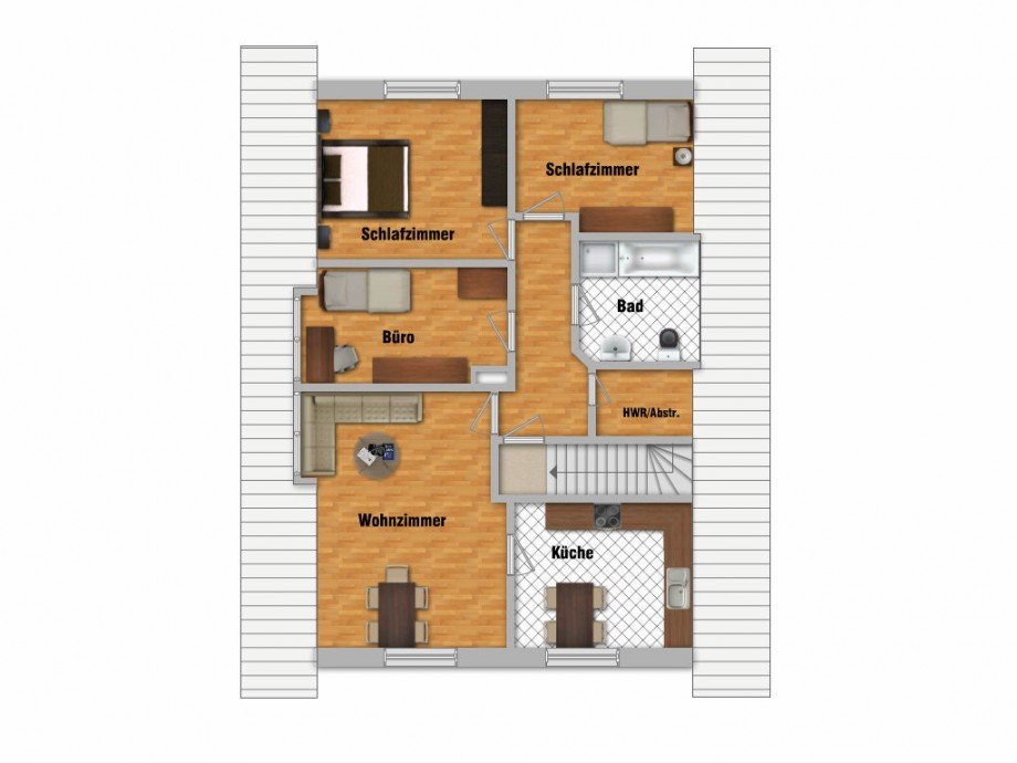 Eine gute Aufteilung Wohnung Rastede / Nethen