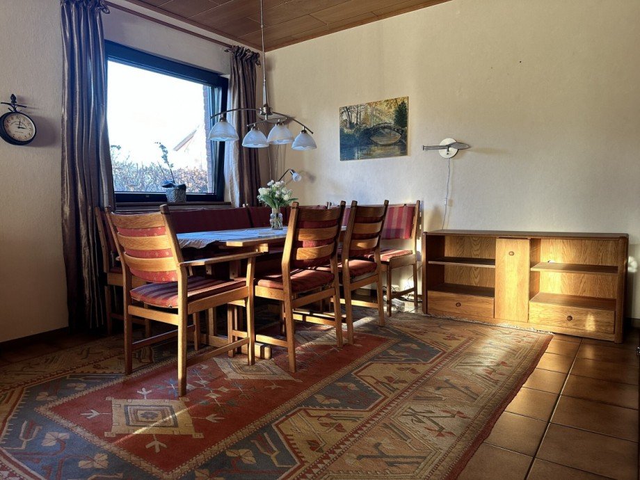 Essbereich im Wohnzimmer Einfamilienhaus Metjendorf