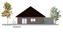 S�dansicht Darf es ruhig und zentrumsnah sein? Neubau-Bungalow mit Wohlf�hlcharakter!