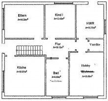 Erdgeschoss Ger�umiges Wohnhaus in sch�ner Dorflage