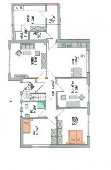 Grundriss Ruhig wohnen auf ca. 119 m� - 4-Zimmer-Erdgeschosswohnung mit Terrasse!