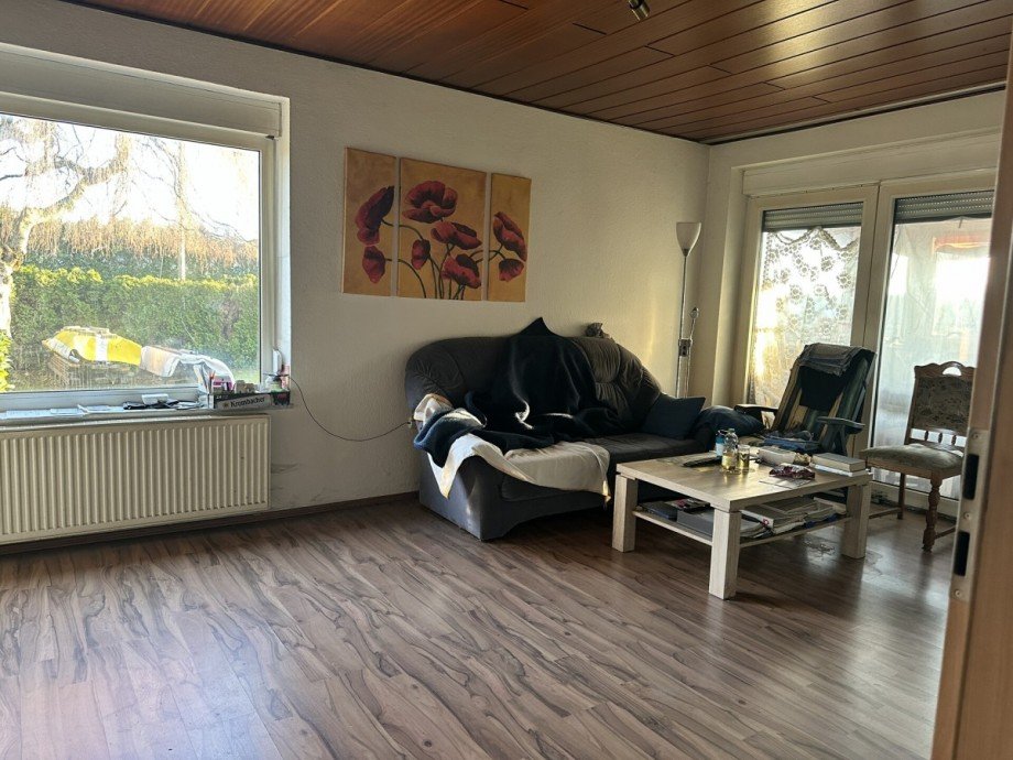 Wohnzimmer Doppelhaush�lfte Bad Zwischenahn / Petersfehn II