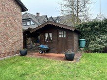 Gartenhaus Zwei PV-Anlagen und ein Batteriespeicher inklusive!
