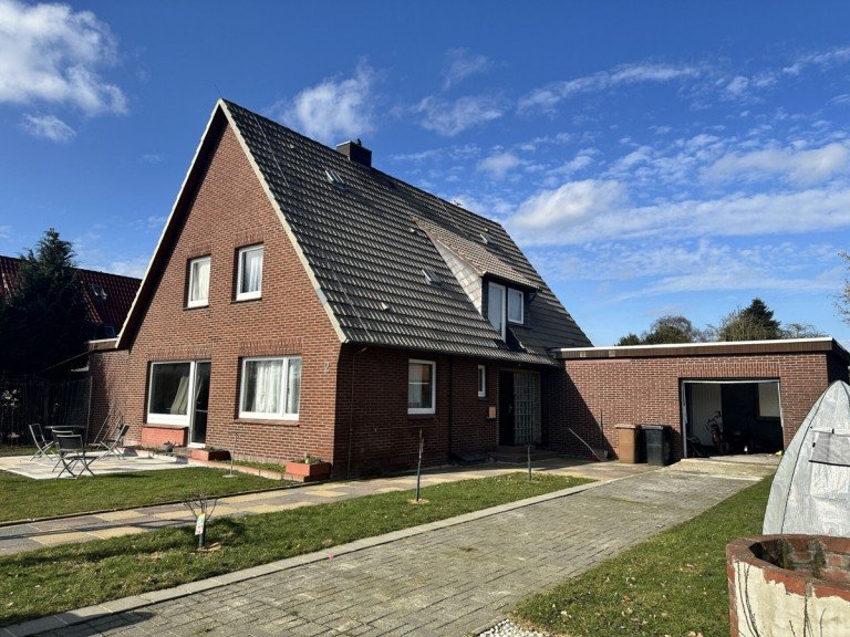 Au�enansicht Westerstede Einfamilienhaus Vermietetes Einfamilienhaus mit Entwicklungspotenzial!