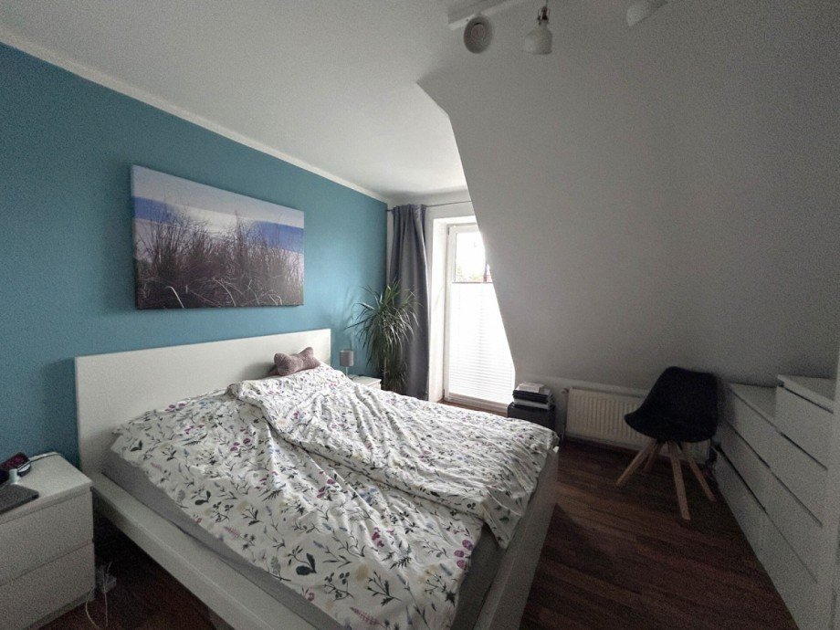 Schlafzimmer Dachgeschosswohnung Westerstede