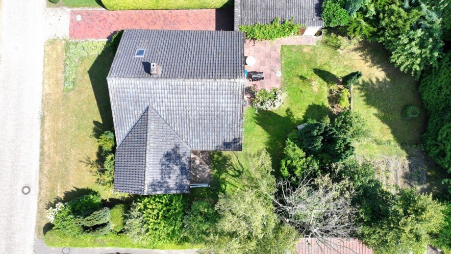 Drohnenfoto Einfamilienhaus Wiefelstede-Ofenerfeld