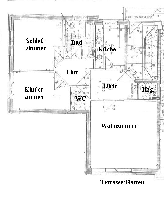 Erdgeschoss Erdgeschosswohnung Delmenhorst