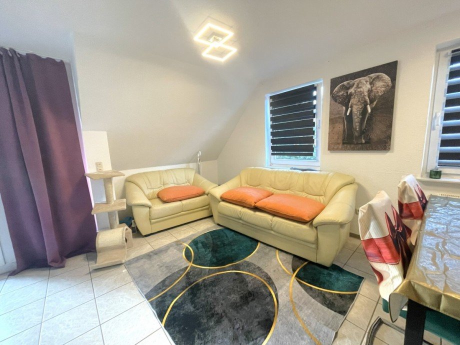 Wohnzimmer Wohnung 8 Mehrfamilienhaus Westerstede
