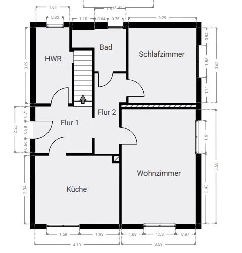 Erdgeschoss Einfamilienhaus Rastede-Nethen