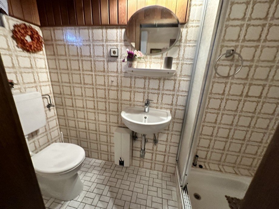 G�stebad mit Dusche Einfamilienhaus Wiefelstede