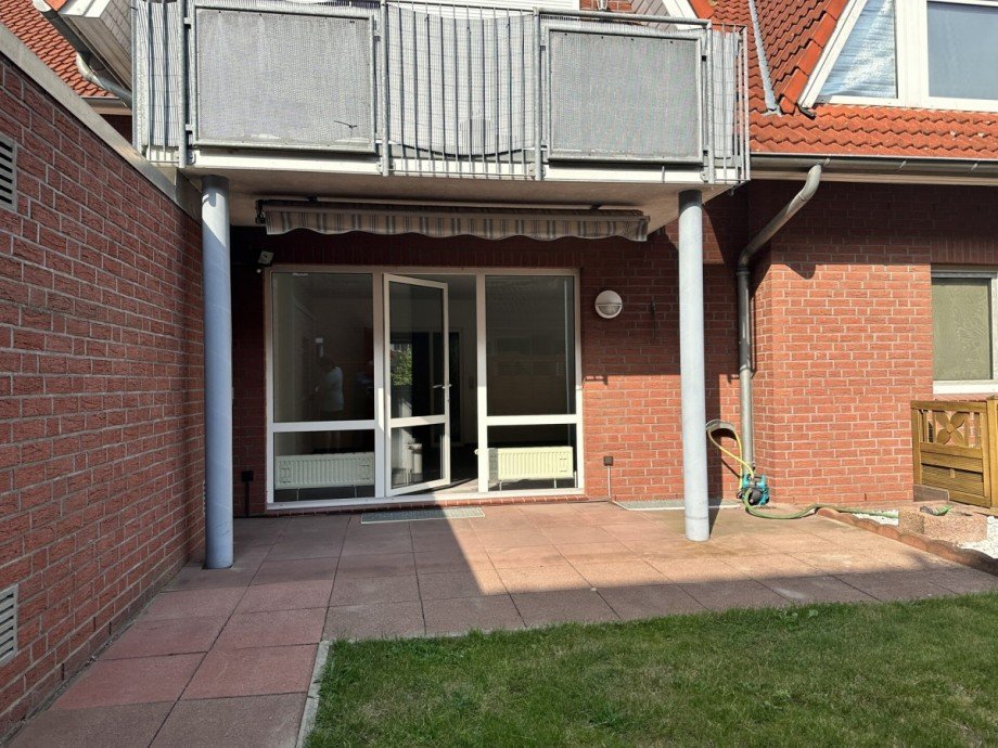 Terrasse + Garten Erdgeschosswohnung Delmenhorst