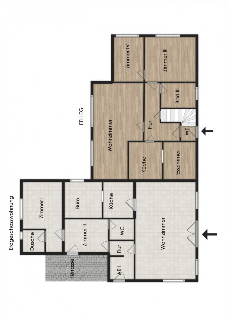 Erdgeschoss Mehrfamilienhaus Westerstede