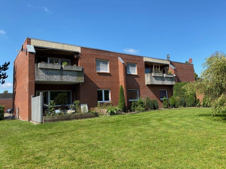 Au�enansicht Apen / Godensholt Wohnung Ruhiges Wohnen in Apen-Godensholt: Helle 3-Zimmer-Wohnung mit Balkon!