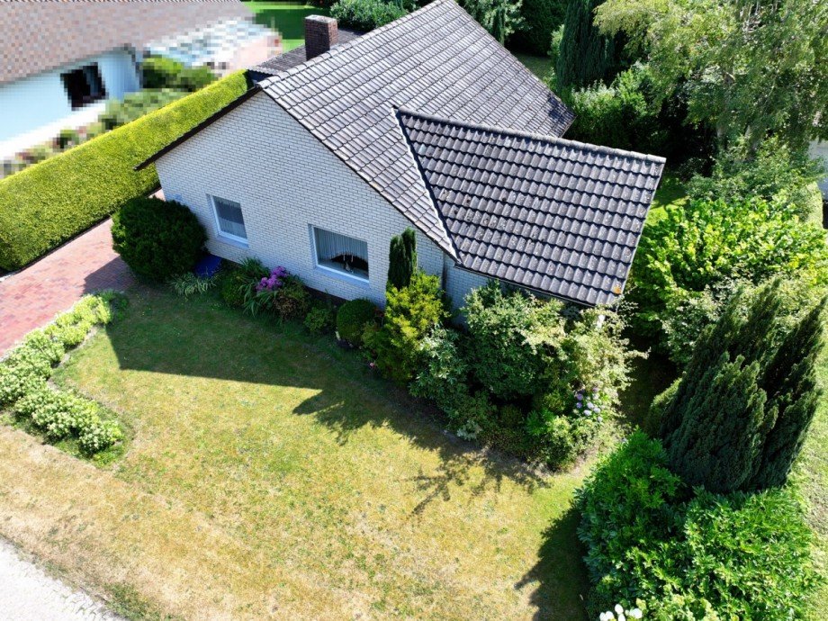 Drohnenfoto Einfamilienhaus Wiefelstede-Ofenerfeld