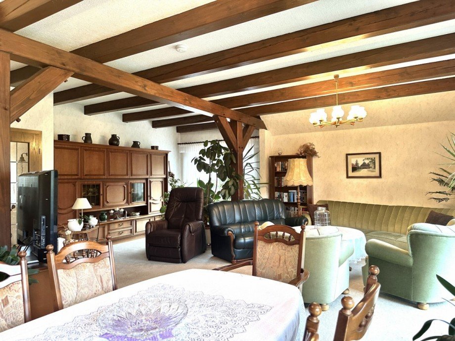 Wohnzimmer Landhaus Wiefelstede / Heidkamperfeld