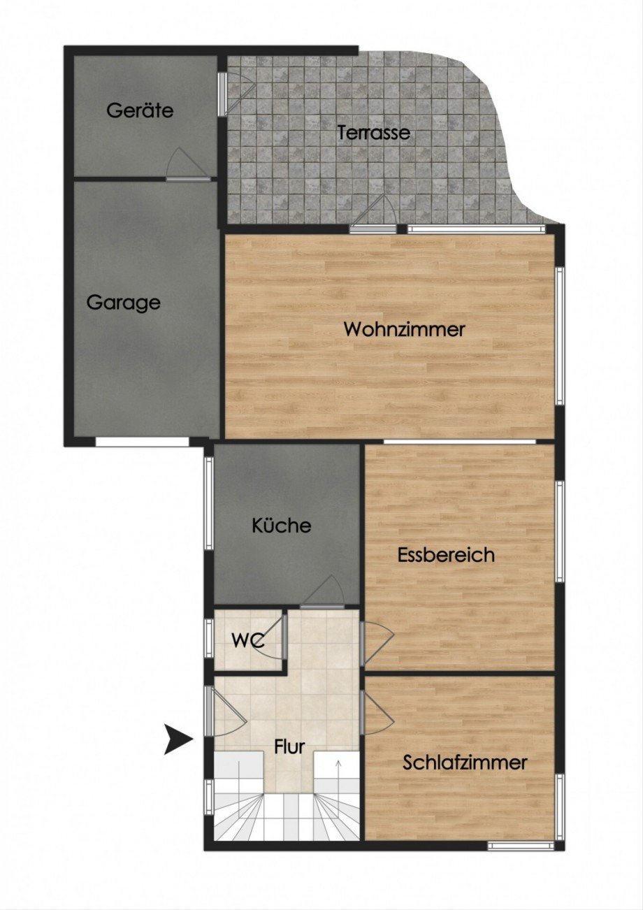 Erdgeschoss Einfamilienhaus Westerstede