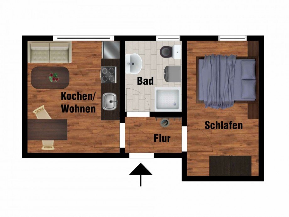 Grundriss Wohnung Westerstede