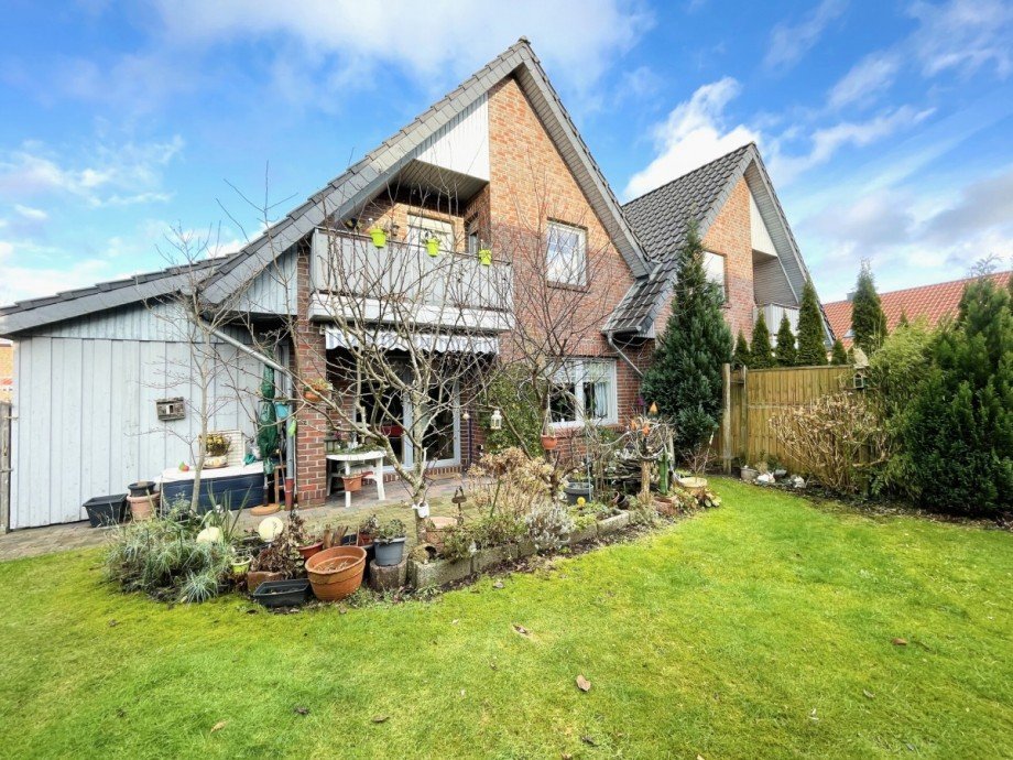 Garten Doppelhaush�lfte Westerstede