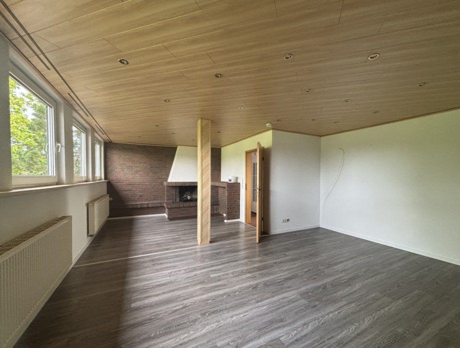 Wohnzimmer Dachgeschosswohnung Westerstede