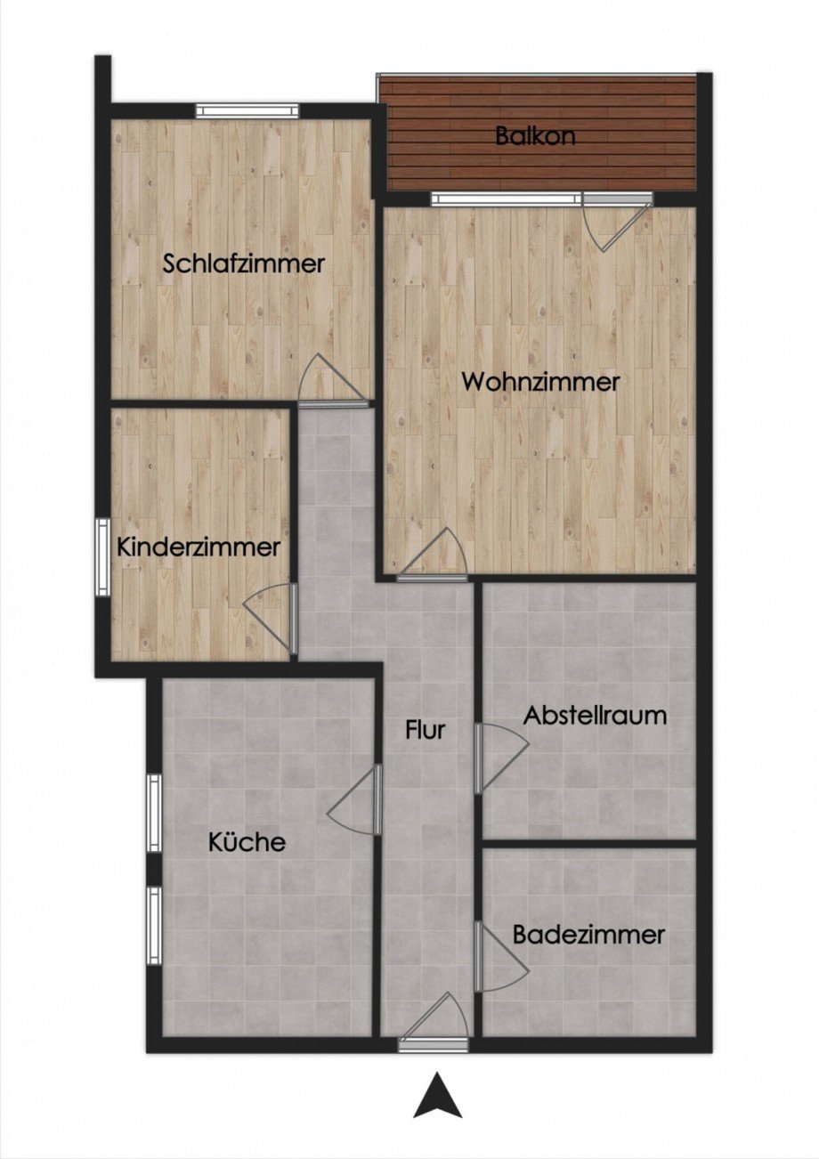 Grundriss Wohnung Apen-Godensholt