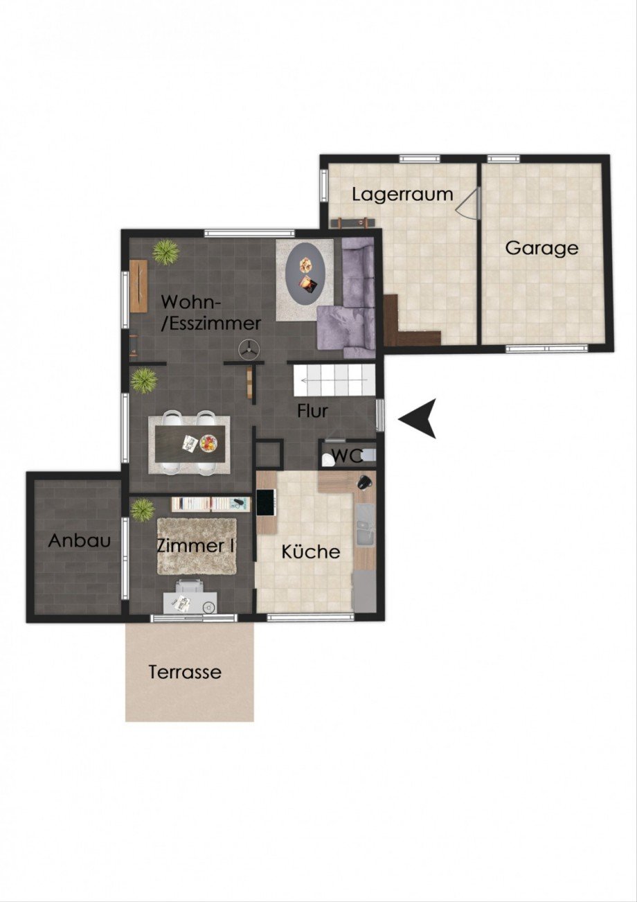 Erdgeschoss Einfamilienhaus Westerstede