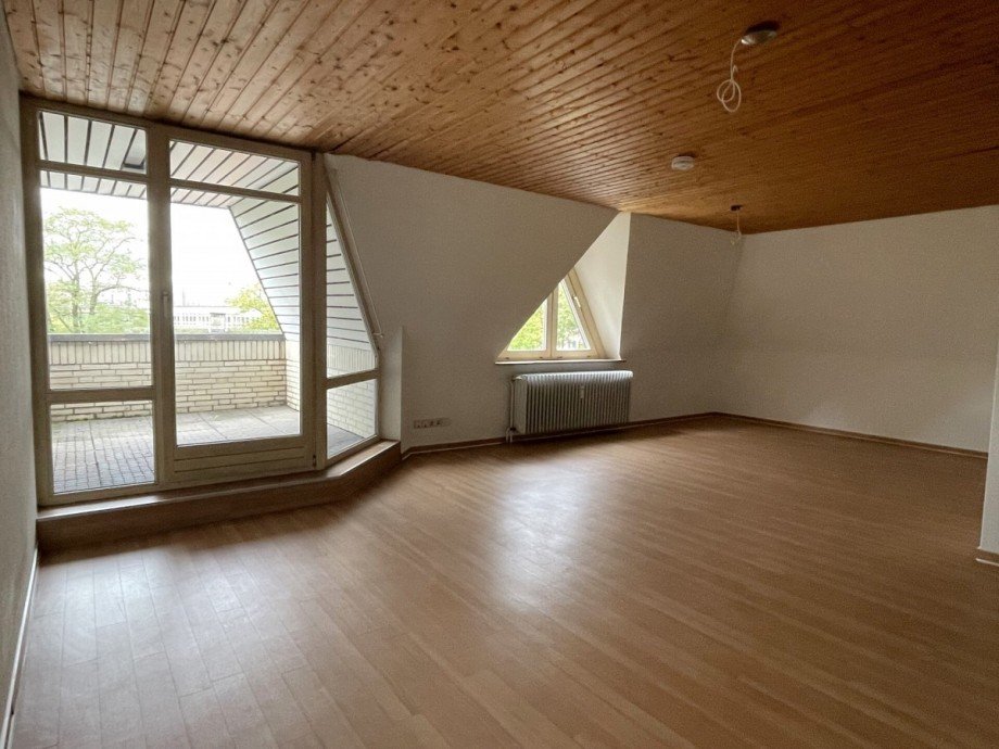 Wohnzimmer Dachgeschosswohnung Westerstede