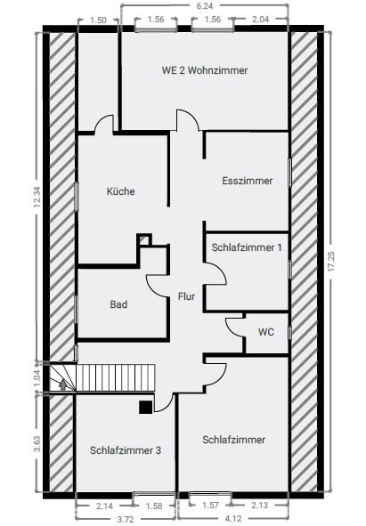Dachgeschoss Resthof Wiefelstede / Wemkendorf