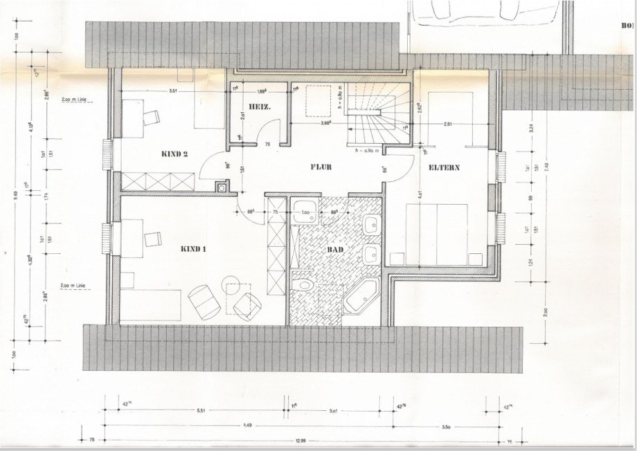 Dachgeschoss Einfamilienhaus Varel