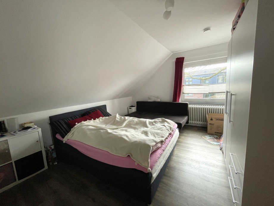 Schlafzimmer Dachgeschosswohnung Westerstede