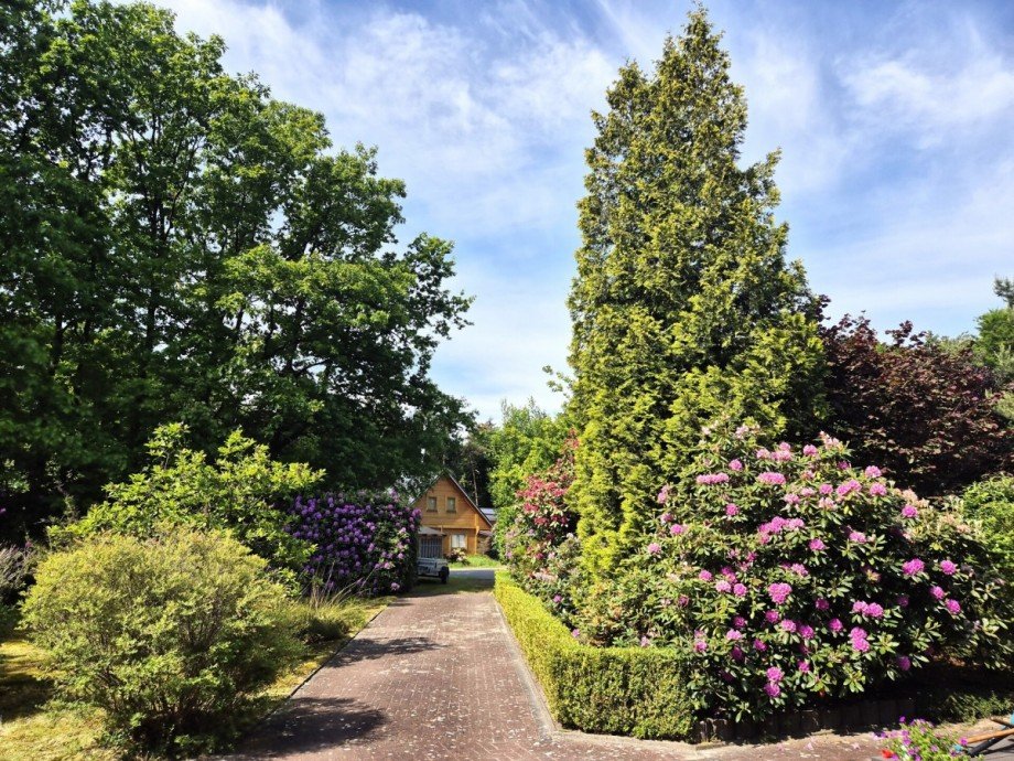 Grundst�ckseinfahrt Ferienhaus Wiefelstede / Lehe