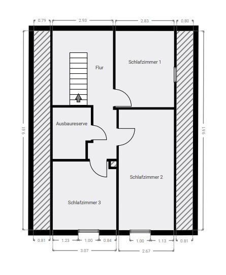 Dachgeschoss Einfamilienhaus Rastede-Nethen