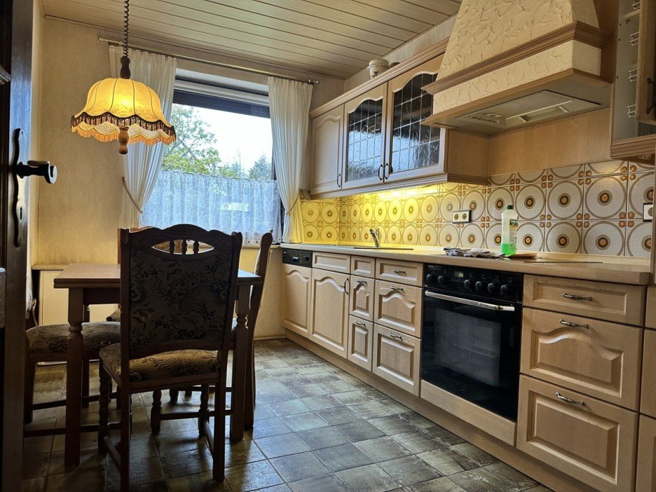 Blick in die K�che Einfamilienhaus Wiefelstede